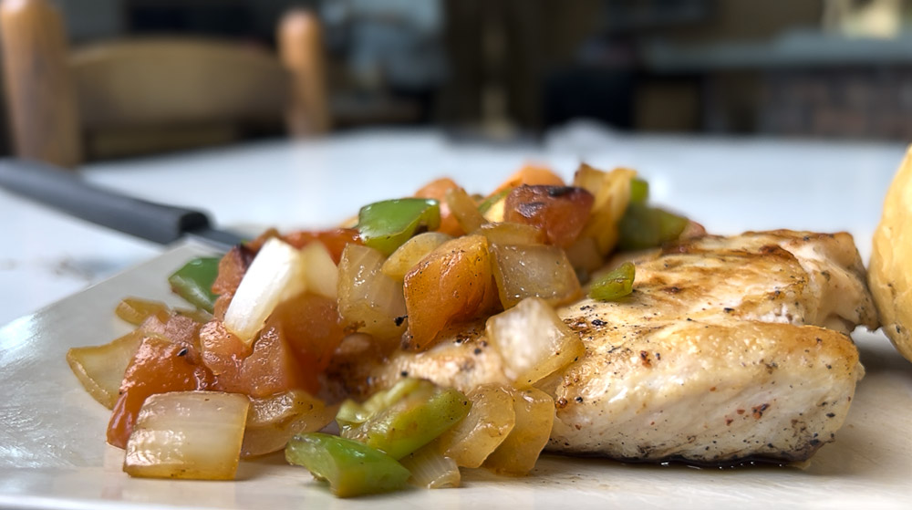 Roy's Chicken Close-up